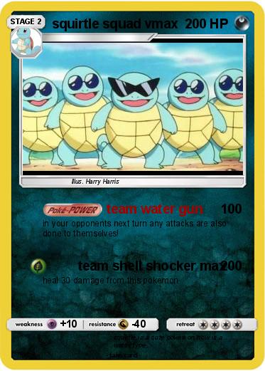 Pokemon squirtle squad vmax