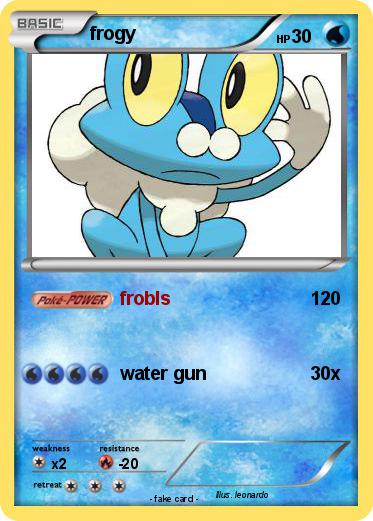 Pokemon frogy