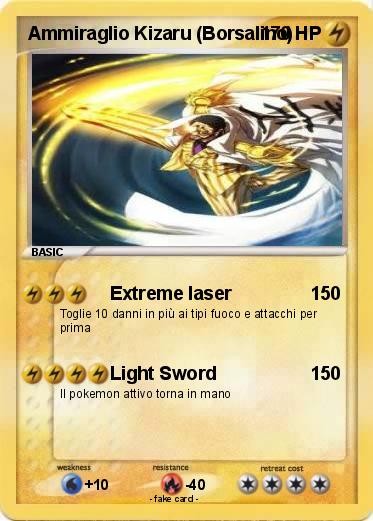 Pokemon Ammiraglio Kizaru (Borsalino)