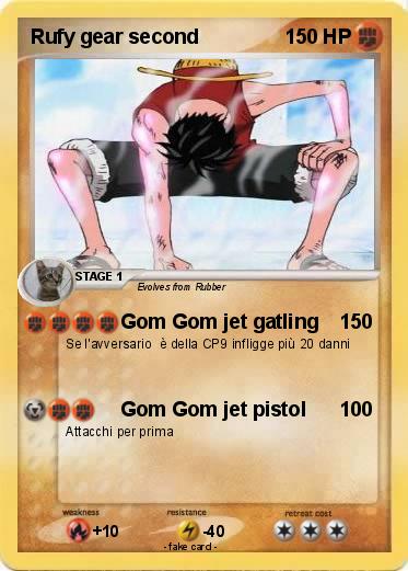 Pokemon Rufy gear second