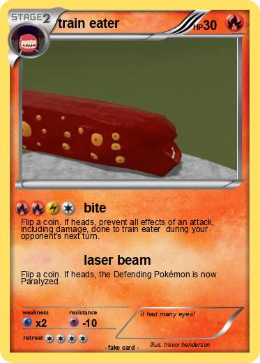 Pokemon train eater
