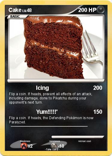 Pokemon Cake