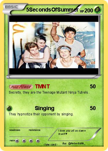 Pokemon 5SecondsOfSummer