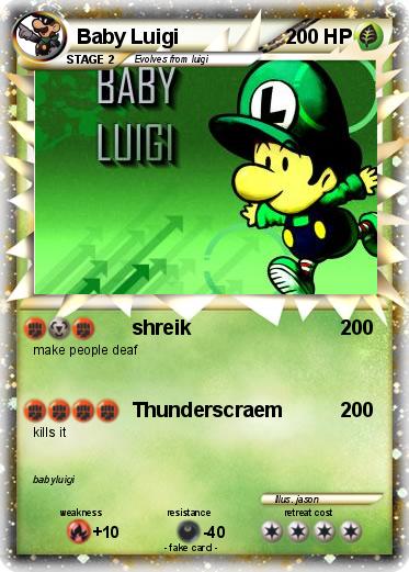 Pokemon Baby Luigi