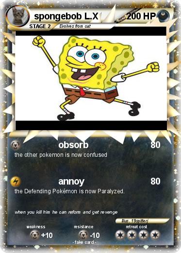Pokemon spongebob L.X