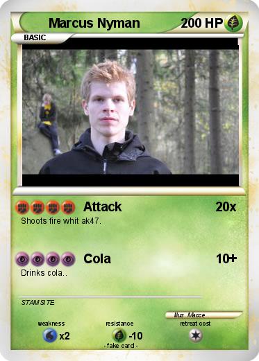 Pokemon Marcus Nyman