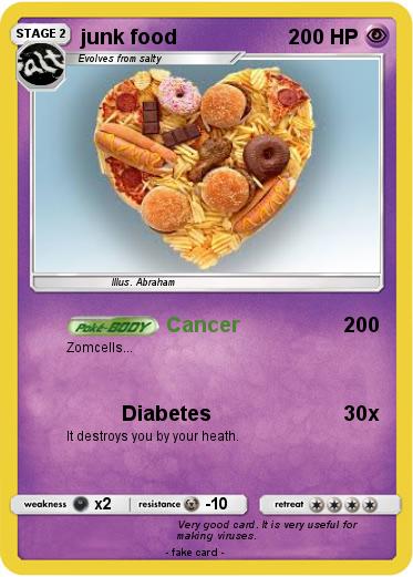 Pokemon junk food