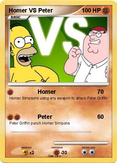 Pokemon Homer VS Peter