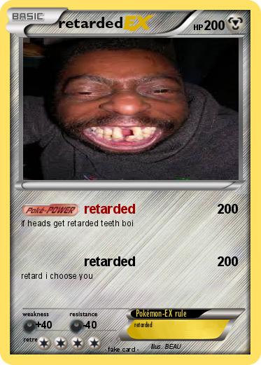 Pokemon retarded