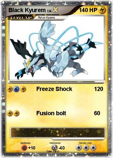 Pokemon Black Kyurem