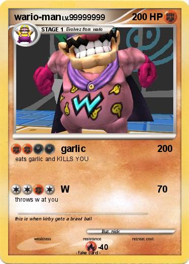 Pokemon wario-man