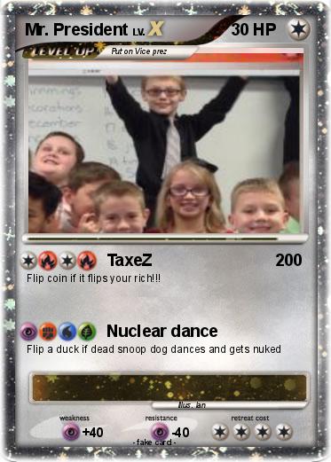 Pokemon Mr. President