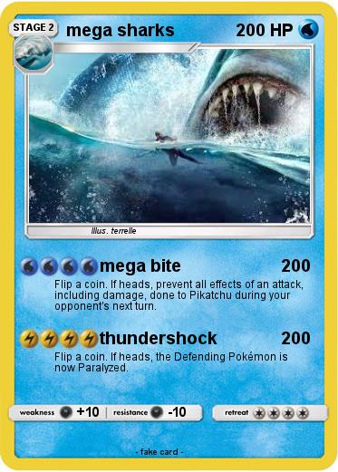 Pokemon mega sharks