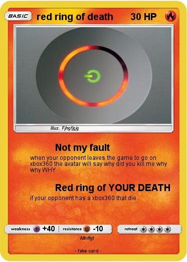 RED RING OF DEATH………….. When the red ring of death showed up on your Xbox  360 as a kid you know it was all over… @partners.gay ... | Instagram