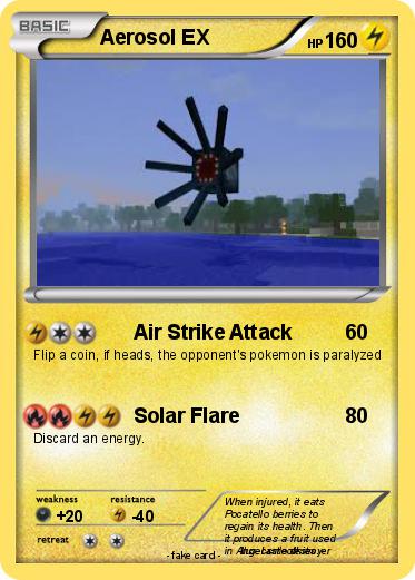 Pokemon Aerosol EX