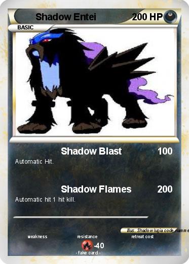 Pokemon Shadow Entei