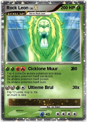 Pokemon Rock Leon