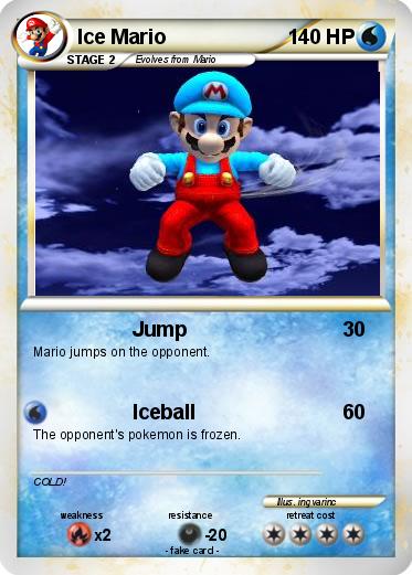 Pokemon Ice Mario