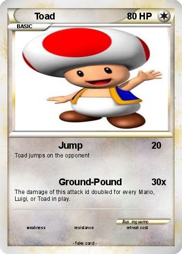 Pokemon Toad