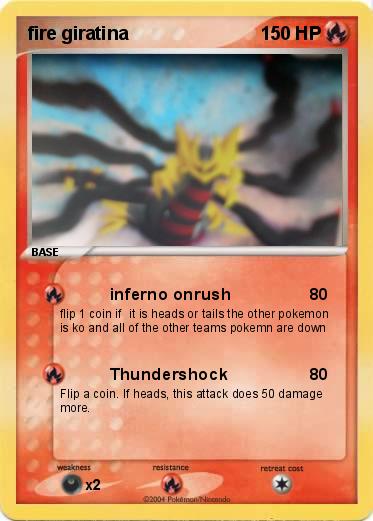 Pokemon fire giratina