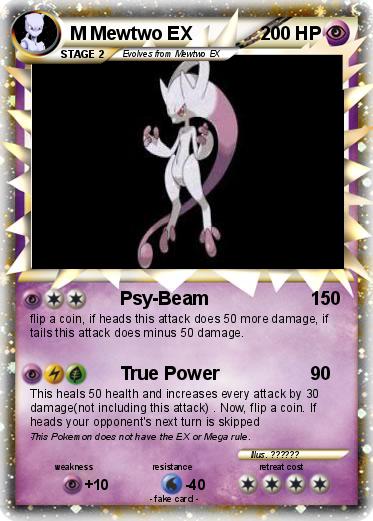 Pokemon M Mewtwo EX