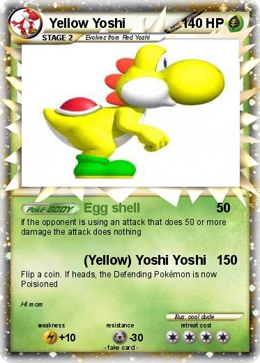 Pokemon Yellow Yoshi