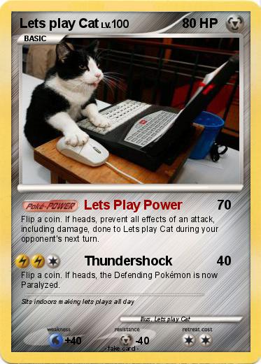 Pokemon Lets play Cat