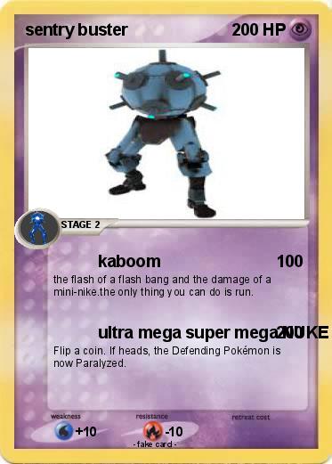 Pokemon sentry buster
