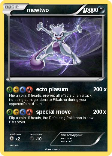 Pokemon mewtwo                      10000