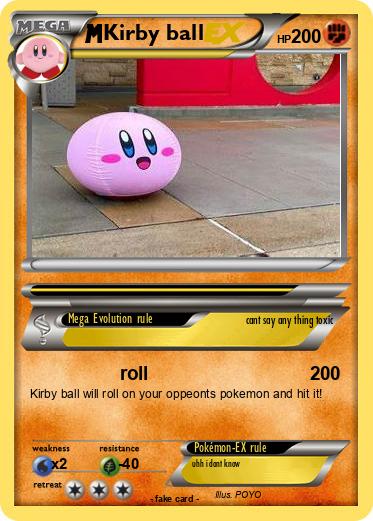 Pokemon Kirby ball