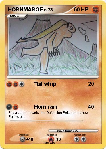 Pokemon HORNMARGE
