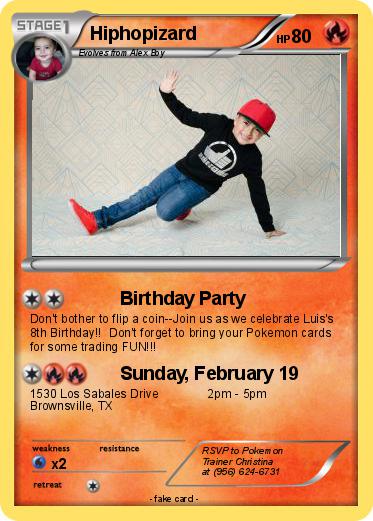 Pokemon Hiphopizard