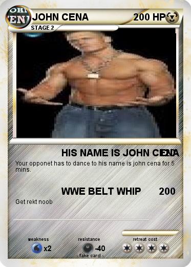 Pokemon JOHN CENA