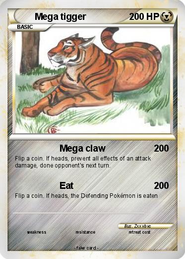 Pokemon Mega tigger