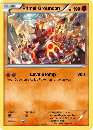 Pokemon Primal Groundon