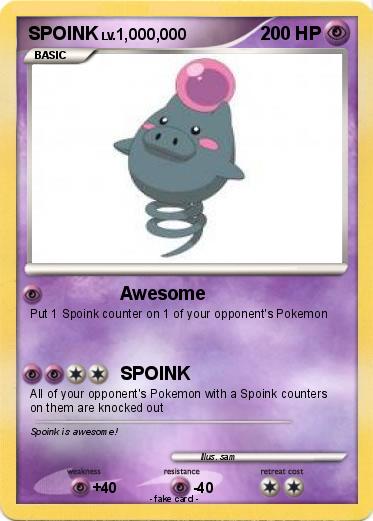 Pokemon SPOINK
