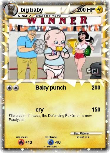 Pokemon big baby