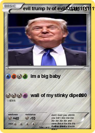 Pokemon evil trump lv of evil321111111111111111111111111111111111111111111