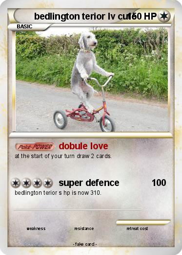 Pokemon bedlington terior lv cute