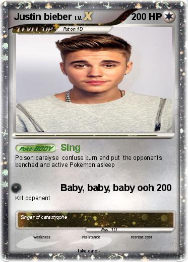 Pokemon Justin bieber