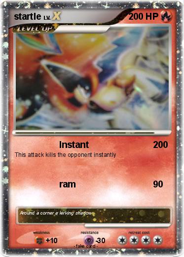 Pokemon startle