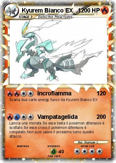 Pokemon Kyurem Bianco EX   1