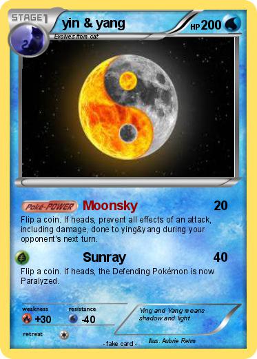 Pokemon yin & yang