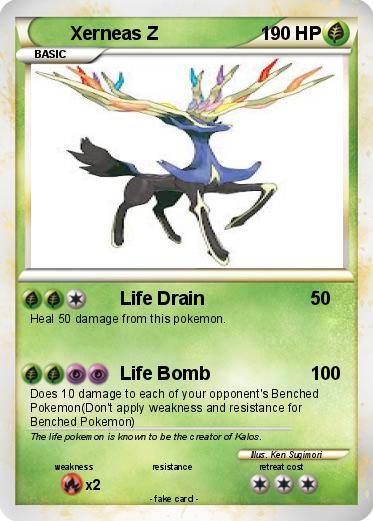 Pokemon Xerneas Z