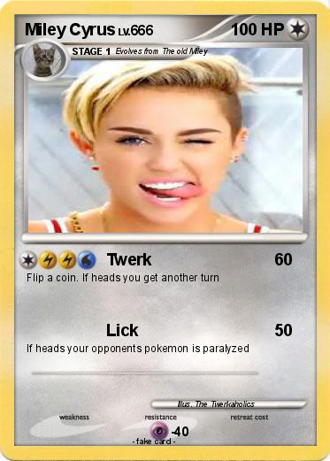 Pokemon Miley Cyrus