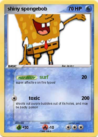 Pokemon shiny spongebob