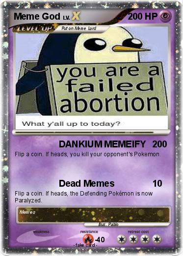 Pokemon Meme God