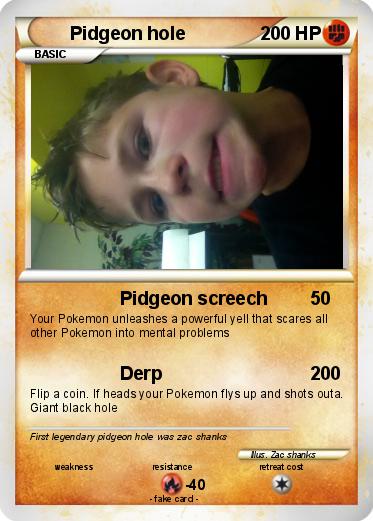 Pokemon Pidgeon hole
