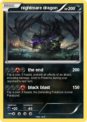 Pokemon nightmare dragon