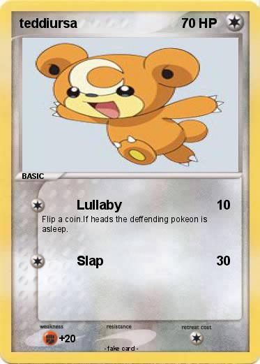 Pokemon teddiursa